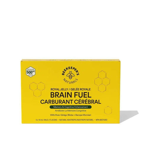 Beekeeper's Naturals B.LXR Brain Fuel – Pack of 6 - Home & Well
