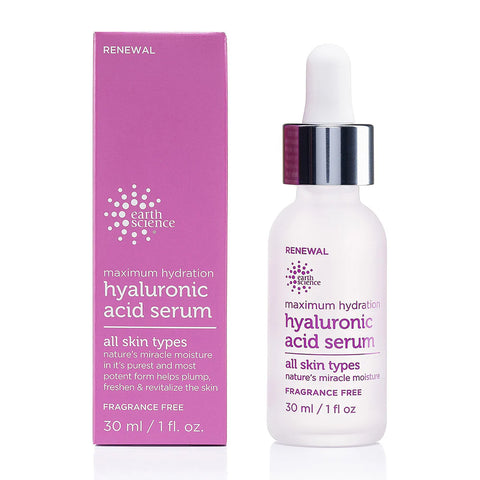 EARTH SCIENCE Hyaluronic Acid Serum - Home & Well