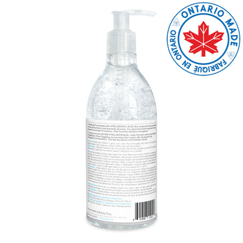 KaLaya Antiseptic Hand Sanitizer with Hyaluronic Acid, 400mL - Home & Well