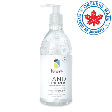 KaLaya Antiseptic Hand Sanitizer with Hyaluronic Acid, 400mL - Home & Well