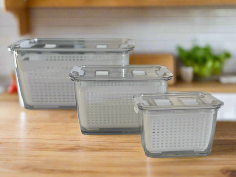 Fridge Organization | Set of 3 | Food storage containers