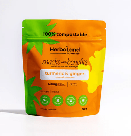 HERBALAND Turmeric & Ginger - Eco Family Size - Home & Well