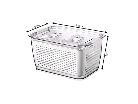 Fridge Organization | Set of 3 | Food storage containers - Home & Well