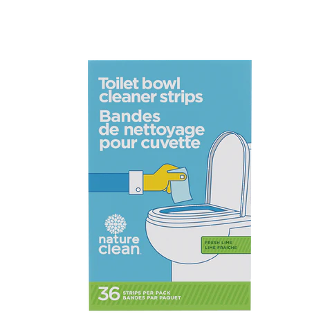 NATURE CLEAN Toilet Bowl Cleaner Strips - Home & Well