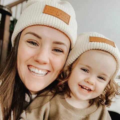 Waffle Cabin Beanie | Little Buck - Home & Well