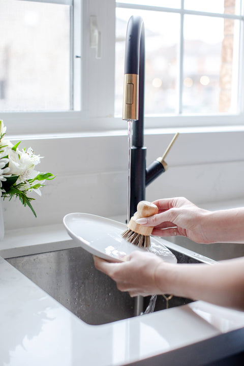 REssentials - Bamboo Pot Scrubber- REssentials - Home & Well