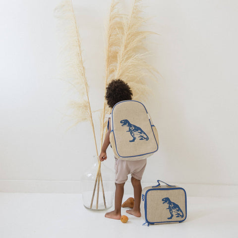 SoYoung Inc. - Blue Dino Toddler Backpack - Home & Well