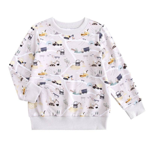 Early Grey - Pullover - Diggers - Home & Well