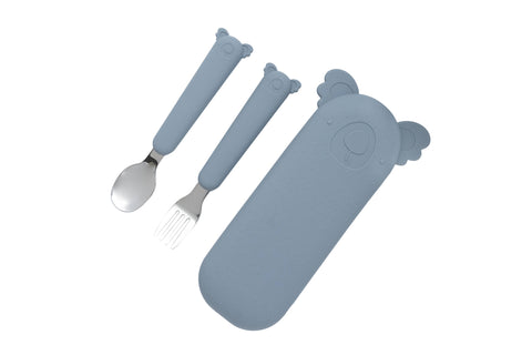 the cotton cloud - Zoe the Koala Cutlery Set and Case