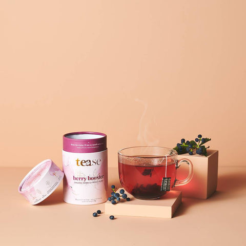 Tease | Wellness Tea Blends + Accessories - Berry Booster All Natural Wellness Tea Blend - Home & Well