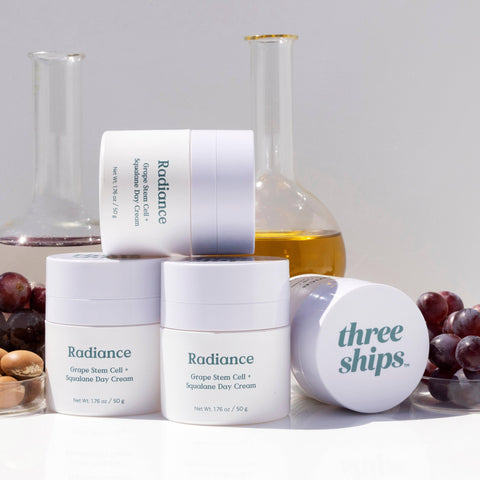 Three Ships Beauty - Radiance Grape Stem Cell + Squalane Cream (50g) - Home & Well