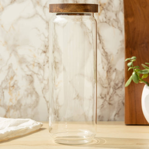 The Breakfast Pantry - The X-Large Glass Canister - Home & Well