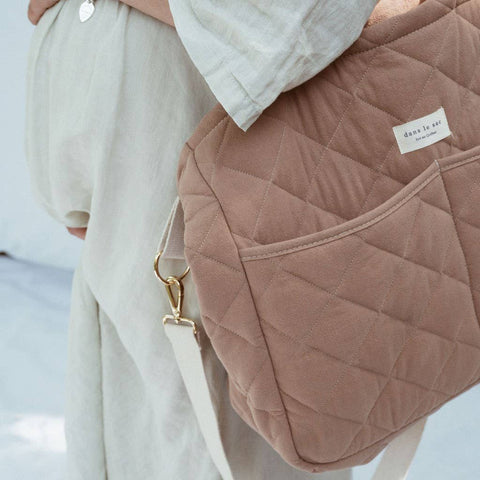 Dans le Sac - Adjustable quilted diaper bag