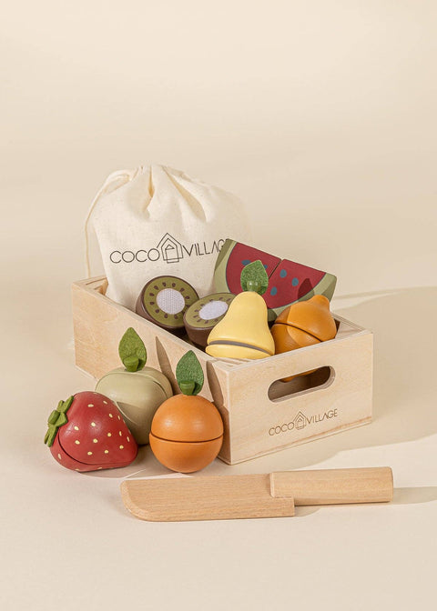 Coco Village - Wooden Fruits Playset - Home & Well