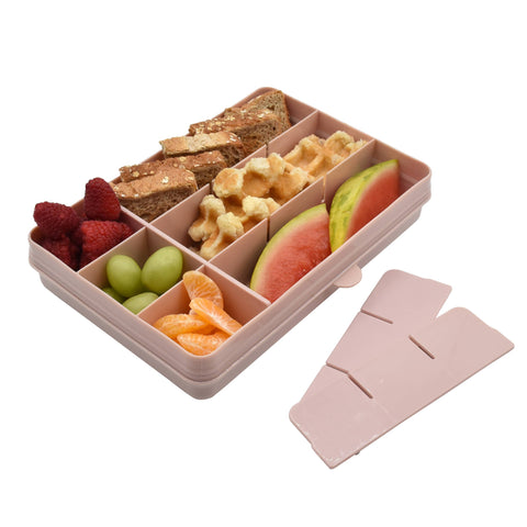 melii - Snackle Box, Divided Snack Container with 12 Compartments