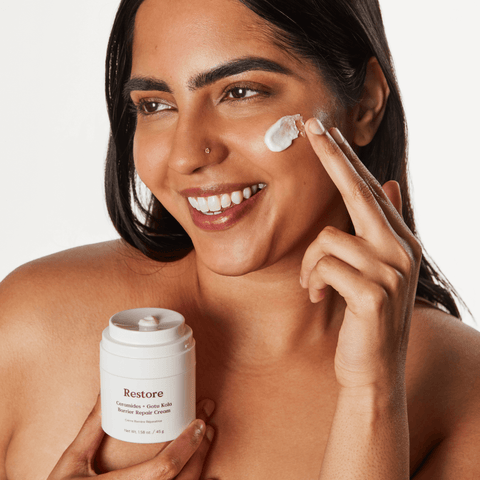 Three Ships - Restore Ceramides + Gotu Kola Barrier Repair Cream - Home & Well
