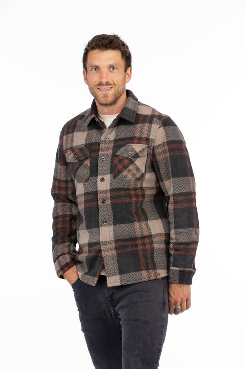 LIV Outdoor - Men's Koda Sherpa Lined Shirt Jacket - Home & Well