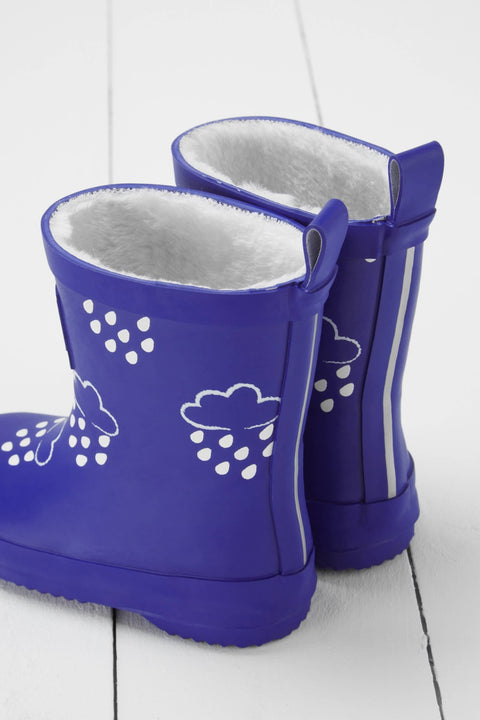 Grass & Air - Inky Blue Colour - Changing Kids Wellies - Home & Well