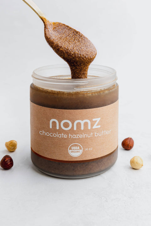 nomz - Organic chocolate hazelnut butter