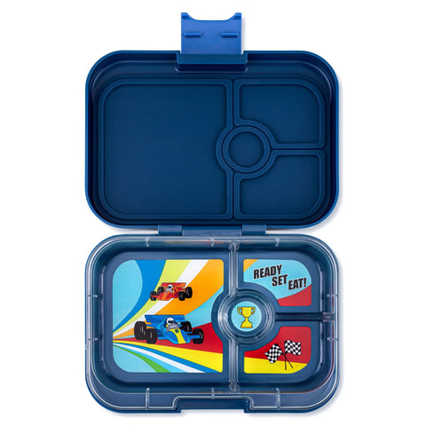 Yumbox - Leakproof Sandwich Friendly Bento Box - Monte Carlo Blue - Home & Well