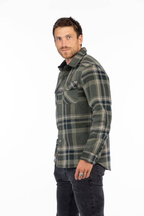 LIV Outdoor - Men's Koda Sherpa Lined Shirt Jacket - Home & Well