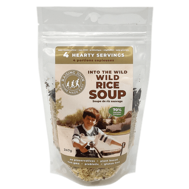 Raising John - Wild Rice Soup Mix - Serves 4 - Home & Well