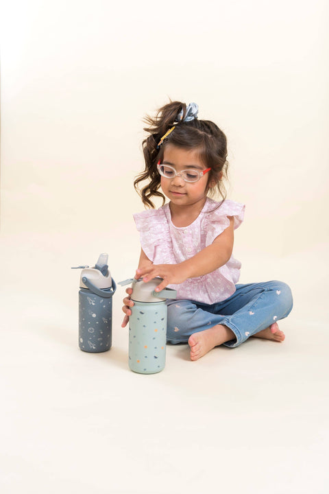 the cotton cloud - Insulated Stainless Steel Water Bottle for Kids
