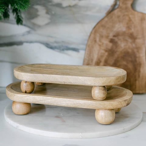 Wooden Tray set