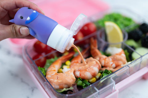 Yumbox - Funny Monsters - Silicone Condiment Squeeze Bottles (Set of 3)