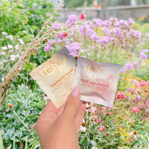 Tease | Wellness Tea Blends + Accessories - Single Serve Tea Sample Kits (Functional Wellness Blends) - Home & Well