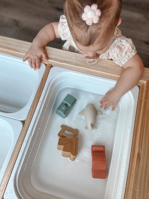 Brooklyn Neutral - Vehicle Bath Toy Set - Home & Well