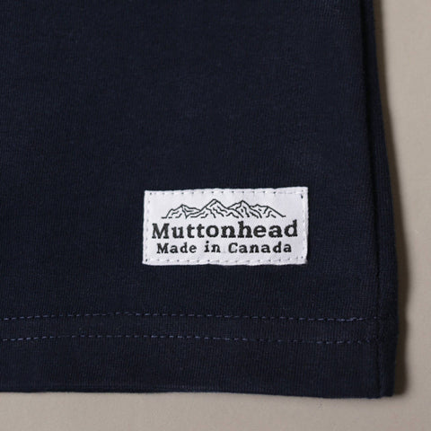 Muttonhead - Heavy Weight Tee - Navy - Home & Well