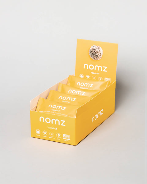 nomz - Organic hazelnut energy bites
