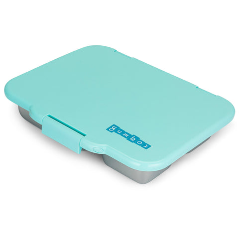 Yumbox - Stainless Steel Leakproof Bento Box - Tulum Blue - Home & Well