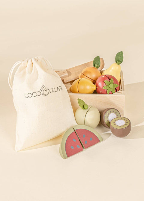 Coco Village - Wooden Fruits Playset - Home & Well