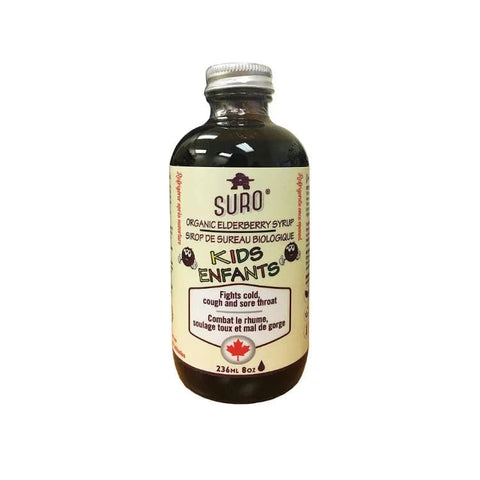 SURO Organic Elderberry Syrup for Kids - Home & Well