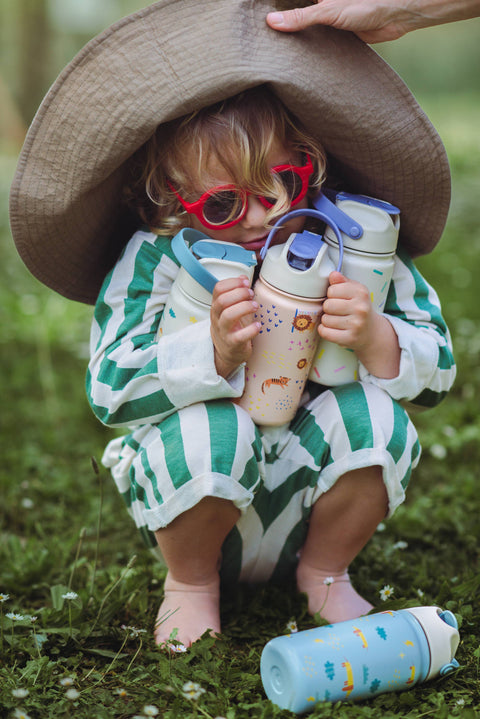 the cotton cloud - Insulated Stainless Steel Water Bottle for Kids