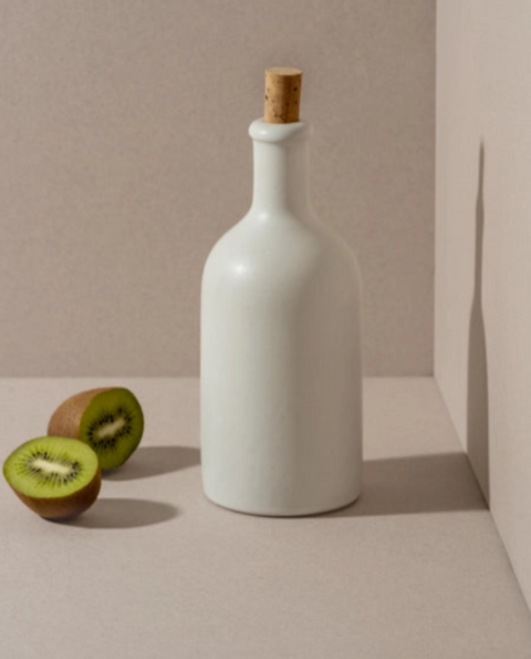 Stoneware Olive Oil Bottle | Jazz 21 Oz - Home & Well