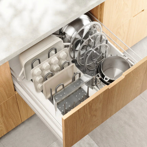 UMBRA Cookware Organizer | Pot and Pan Organizer - Home & Well