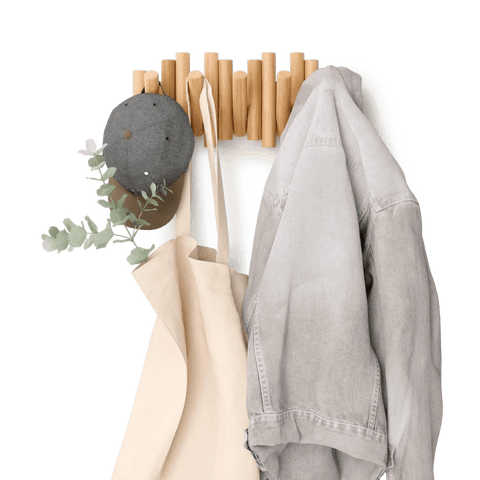 Picket Wall Hook | Natural - Home & Well