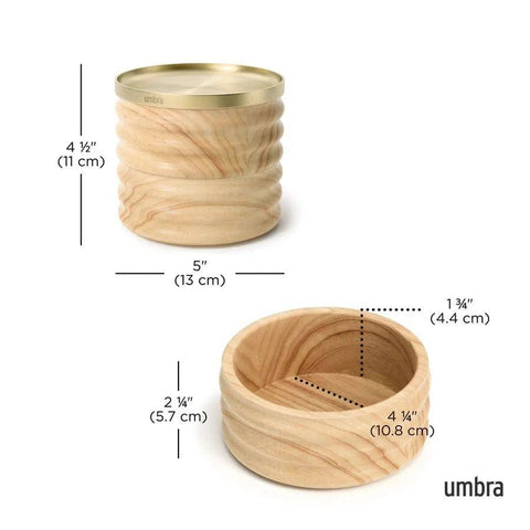 Tesora Wood Storage Box - Home & Well