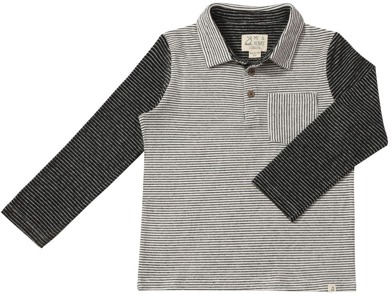 Troy Polo | White & Black | Me & Henry