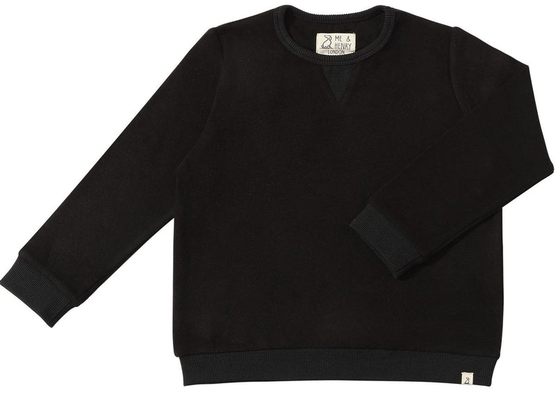 Tarquin Sweatshirt | Black | Me & Henry