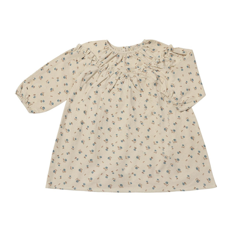 June Dress | Oatmeal Floral | Vignette