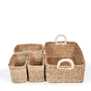 KORISSA - Handwoven Wicker Storage Basket • Savar Everything Basket - Home & Well 