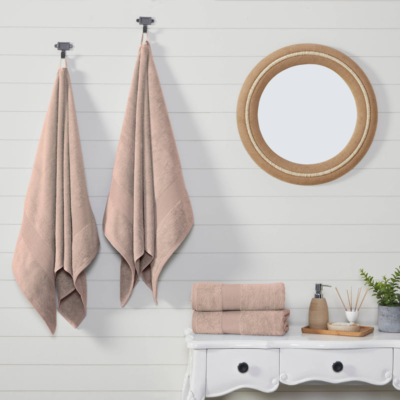 4 Piece Bath Towel Set - Home & Well 