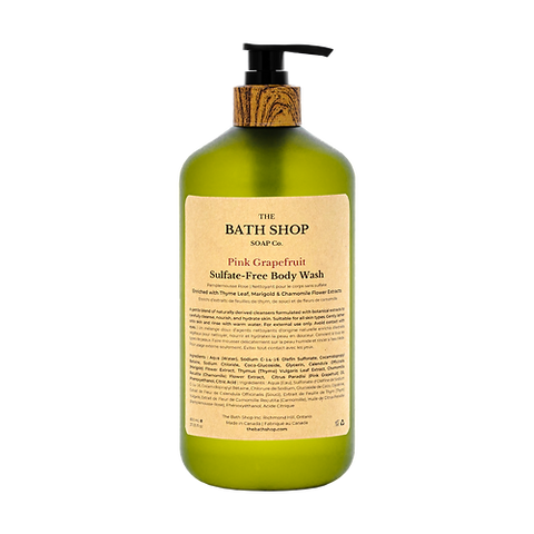 The Bath Shop Soap Co. Premium Sulfate-Free Body Wash (800ml) - Home & Well 