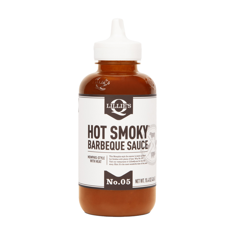 Lillie's Q Hot Smoky Barbeque Sauce