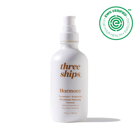 Three Ships - Harmony Cucumber + Kombucha Microbiome Cleanser (118mL)