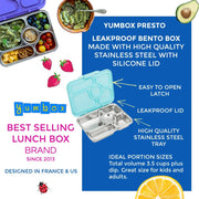 Yumbox - Stainless Steel Leakproof Bento Box - Kale Green - Home & Well 
